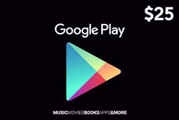 25 دلاری Google play	